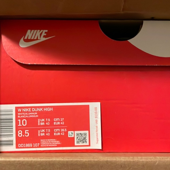 Womens Nike Dunk High. Brand new. - Picture 2 of 4